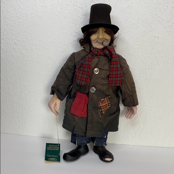 VTG Hobo Junction Smilin Freddy Collectors Doll - Picture 2 of 11